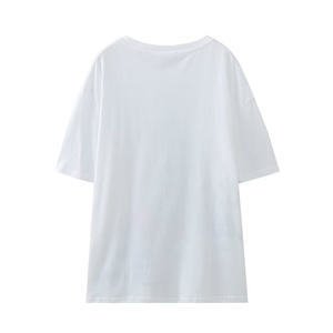 Camisetas de Verano para Mujer de Alta Calidad, Estampadas, Casuales, 100% Algodón, Corte Ajustado, Transpirables, de Secado Rápido, Ecológicas, de Manga Corta - Product Image 2