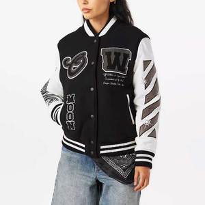 Blousons universitaires d'hiver pour femmes très demandés en provenance du Pakistan – Coupe décontractée, longueur standard, en laine, séchage rapide et respirant - Product Image 3