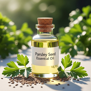 Marque privée Huile essentielle de graines de persil pure Vente en gros OEM Huile naturelle de qualité thérapeutique - Product Image 3