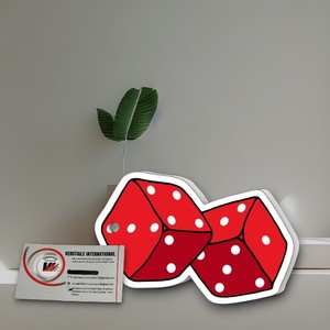 Outil d'extension de cils magnétique en acrylique rouge à marque privée, écologique, réutilisable, en forme de fleur, de diamant, d'ovale - Product Image 4