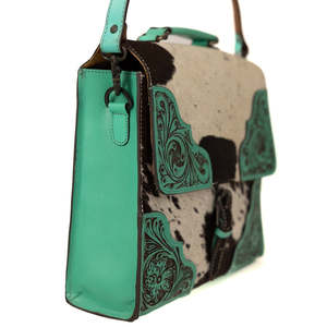 กระเป๋าถือสะพายข้างหนังวัวแท้สำหรับผู้หญิงกระเป๋าเครื่องมือสะพายไหล่ตะวันตกสไตล์โบฮีเมียนสำหรับฤดูร้อนรุ่นใหม่ - Product Image 6