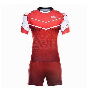 Conjuntos de Uniformes de Rugby para Hombre de Talla Grande, Transpirables, Personalizables, de Secado Rápido, 100% Poliéster, al por Mayor y Sostenibles - Product Image 2