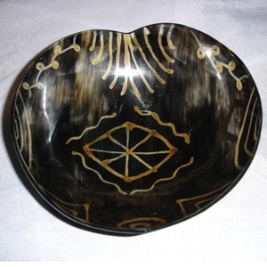 Cuenco para servir de cuerno de ágata Natural de moda hecho a mano de la mejor calidad, olla para comida, restaurante, venta de India - Product Image 3