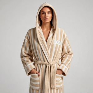 Robe de nuit avec ceinture | Vêtements de détente et de nuit pour dames - Product Image 3