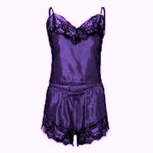 <b>Women's</b> Customisable Satin Sleepwear Set-Sexy Top Bottom Shorts <b>Thermal</b> Knitted Summer Spring Manufactured Daisyapparel India - Product Image 5