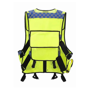 Chaleco DE SEGURIDAD reflectante impermeable diseño ODM personalizado Chaleco de seguridad de construcción de alta visibilidad con reflector de celosía colorido - Product Image 3