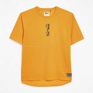 T-shirt à imprimé de lettres pour femmes Orange Prolific Regular Fit Mesh T Shirts - Product Image 5