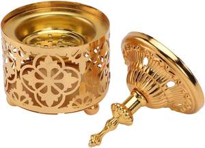 Soporte de incienso para hotel, quemador de incienso con atrapamoscas grande, 9 orificios para temple, hotel, restaurante, regalo de retorno de boda - Product Image 6