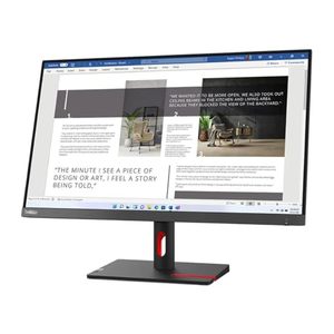 Lenovo ThinkVision S27i-30 27 Inch FHD IPS 100Hz 99% sRGB 6ms TUV Eyecare HDMI VGA Business <b>LCD</b> <b>Monitor</b> - Product Image 5