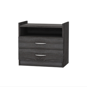 Thiết Kế Hiện Đại 2-Ngăn Kéo 1-Kệ Bảng Điều Khiển Bàn Đầu Giường Với Thông Minh Đèn Ban Đêm Bên Bảng Cho Nhà Hoặc Phòng Khách - Product Image 1