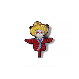 Broches personnalisées de haute qualité en gros, badges brodés à la main, en cuivre, AHTA BULLION BADGES & LEATHER WORKS COMPANY - Product Image 6