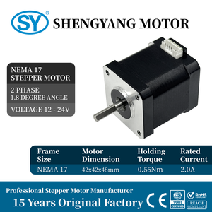 Motor Paso a Paso 42BYGH4801 <span class=keywords><strong>Nema</strong></span> <span class=keywords><strong>17</strong></span>, 42x42x48mm, <span class=keywords><strong>2A</strong></span>, 0.55Nm, 1.8 Grados, Bipolar, 4 Cables, Cable de 500mm, Conector XHP - Product Image 6
