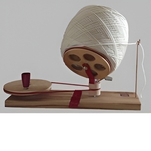 Enrouleur de fil en bois fabriqué à la main à bas prix pour tricoter et crocheter enrouleur de boule naturelle avec accessoires de distribution couture - Product Image 4