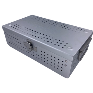 Bandeja de Esterilización de Instrumentos Quirúrgicos de Acero Inoxidable Manual, Más Vendida |   Uso Hospitalario de Alta Calidad - Product Image 1