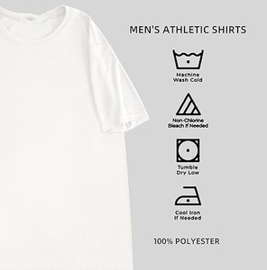 Camiseta de algodón y poliéster para hombre, camiseta personalizada al por mayor, camiseta de golf para hombre, subida por Dress Sports - Product Image 6