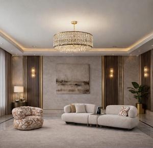 Chesterfield Modern Three Seat Sectional <b>Sofa</b> Set Convertible Extendable Reclining Removable Velvet Boucle Upholstery Mall - Product Image 1