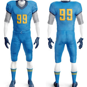 ชุดเครื่องแบบฟุตบอลของผู้ชายชุดเครื่องแบบอเมริกันฟุตบอลดีไซน์ใหม่ - Product Image 1