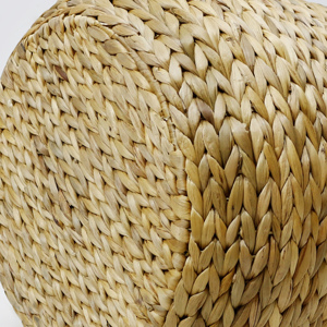 Artisanat écologique, grands bacs à plantes en jacinthe d'eau d'extérieur, décoration de jardinière empilable naturelle pour le jardin - Product Image 3