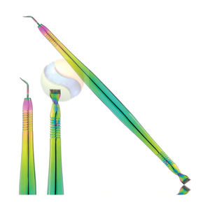 Rehausseur de cils en acier inoxydable noir mat de qualité supérieure, logo personnalisé, outil de beauté réutilisable, noir mat de luxe - Product Image 4