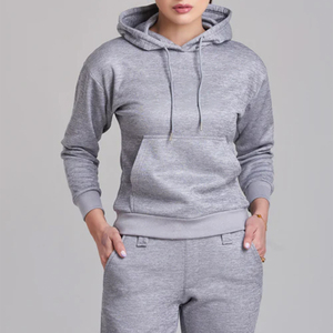 Chándal totalmente personalizado para damas, conjuntos lisos de último diseño, chándal de dos piezas para mujer, alta calidad, hecho en Pakistán - Product Image 3