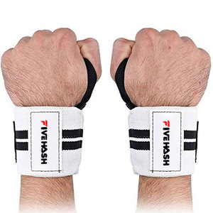 สายรัดข้อมือยกน้ำหนักคุณภาพสูง ปรับระดับได้ สายรัดข้อมือออกกำลังกาย - Product Image 1