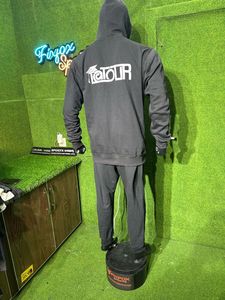 <b>Men's</b> Fashionable Heavyweight Ribbed Cuff Jogging Wear Custom New Design Breathable Track Suit for Winter Printed - Product Image 3