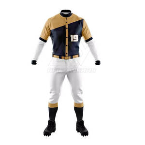 Meilleur prix Offre Spéciale l'uniforme de baseball pour hommes Derniers vêtements de sport de conception Respirant et confortable Prix de gros - Product Image 2
