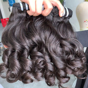 El Mejor Cabello Humano Virgen Remy Vietnamita 100% Sin Procesar, Extensiones de Cabello con Volumen - Product Image 1