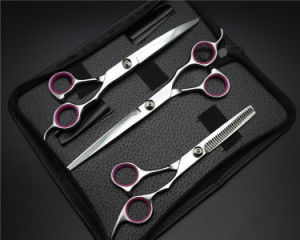 Tijeras de corte de pelo afiladas a mano de acero inoxidable de alto estilo Herramienta de peluquero de gama alta para adornos limpios - Product Image 2