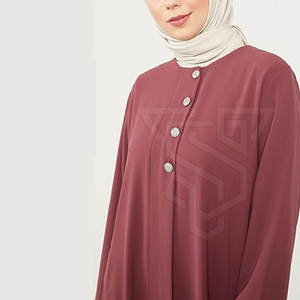 Vente en gros, nouvelle abaya élégante, tenue décontractée, robe islamique, vêtements pour femmes musulmanes, taille personnalisée, abaya - Product Image 3