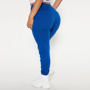 Pantalon de jogging à motif écossais pour femme, respirant, pour la course, l'entraînement, les activités sportives, taille élastique, longueur cheville, hiver, yoga - Product Image 2
