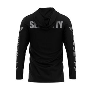 Unisex High Quality Oversized Security Sweatshirts Custom Logo Print Hooded Office Staff <b>Uniform</b> for Winter <b>Guard</b> Use Wholesale - Product Image 2