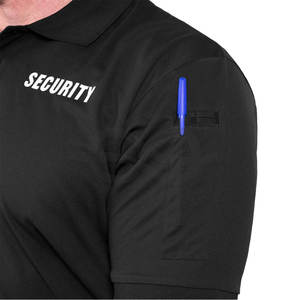 Polo uniforme de sécurité à manches courtes Vêtements de travail professionnels durables Personnel de sécurité Devoir extérieur et intérieur - Product Image 3