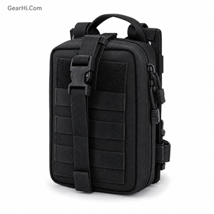Ruggedized Heavy Duty Fashion First Aid <b>Pouch</b> Tear Away Quick Deploy MOLLE Nylon <b>Water</b> Resistant IFAK Medical Carrier - Product Image 1