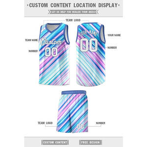 Offre Spéciale personnalisé basket-ball porter ensemble hommes Sublimation complète basket-ball maillot respirant basket-ball gilet ensemble de shorts - Product Image 6