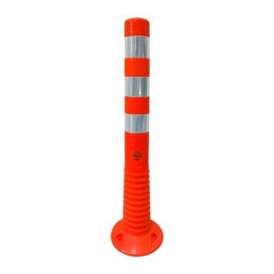 Ensemble de 5 délimiteurs de stationnement flexibles 75 x 8 cm en TPU 100% pour la signalisation de stationnement - Product Image 3