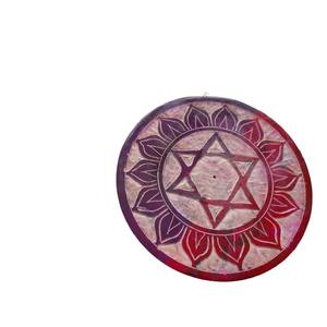 Hermoso soporte de incienso de color de esteatita con diseño tallado de Vastu Shastra para decoración de habitaciones y soporte de incienso hecho a mano con fragancia - Product Image 1