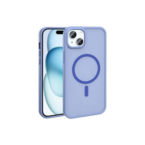 Funda de Silicona Mate Premium Compatible con MagSafe para iPhone 14 NXXA Sio, Cubierta Protectora de TPU Suave, Modelos A24 - Product Image 1