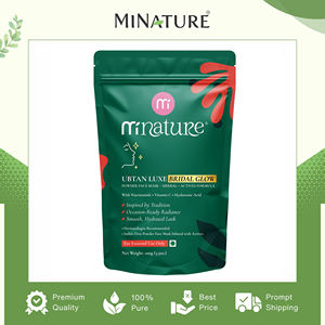 Vente en gros de produits de haute qualité, 100% d'ingrédients naturels purs, masque facial Ubtan Luxe Bridal Glow fabriqué par un vendeur indien - Product Image 2