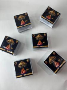 Briquetas de carbón de cáscara de coco activado Merades 75% carbón fijo tamaño personalizado ecológico para Shisha Hookah uso Arabia Saudita - Product Image 6