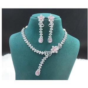 Conjunto de joyería AD de latón con estilo de alta calidad Estilo clásico para mejorar la apariencia en ocasiones ¡Excelente valor! - Product Image 1