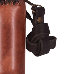 กระเป๋าใส่ขวดน้ำหนังกันน้ำทนทานและมีสไตล์สำหรับใช้กลางแจ้ง - Product Image 4