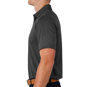 Polos de sport en polyester de conception personnalisée coupe ajustée de haute qualité pour hommes t-shirts de golf professionnels doux et confortables - Product Image 3