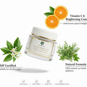 Crema de Manos Vegana Anti-Manchas Oscuras 50ml, Hidratación Profunda, Absorción Rápida, Marca Privada OEM, Fórmula Natural Italiana RedMoringa, Lavanda - Product Image 3
