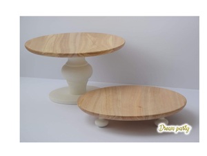 ฐานวางเค้กเหล็กตกแต่งดีไซน์ทันสมัย ​​เคลือบกันติดและเป็นมิตรกับสิ่งแวดล้อม สำหรับจัดแสดงขนมหวานในงานแต่งงานและงานปาร์ตี้ - Product Image 5