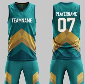 Maillot de basket-ball personnalisé 2026, hauts sans manches et shorts, vente en gros, maillot de basket-ball, sublimation, design, impression de logo pour hommes - Product Image 2