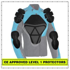 Chaqueta deportiva impermeable y ligera aprobada por la CE para hombre, textil transpirable, para todas las estaciones, para montar en moto, opciones de talla grande - Product Image 3
