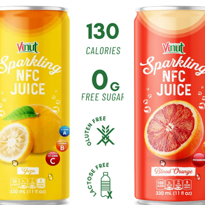 Lata de zumo de pomelo espumoso de etiqueta privada OEM 250ml 330ml, fabricante en Vietnam de alta calidad en Vietnam-Muestra gratis - Product Image 2