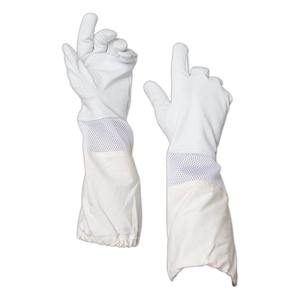 Guantes de apicultura transpirables personalizados para protección de apicultor, guantes de apicultura de cuero de alta calidad - Product Image 2