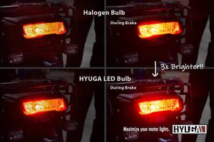 Hyuga หลอดไฟ LED 2022 Yamaha Zuma อะไหล่อะไหล่รถจักรยานยนต์ไฟท้าย - Product Image 2